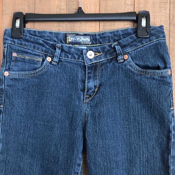 Levi’s Bermuda Jean Shorts Girls Size 16 - Picture 4 of 6